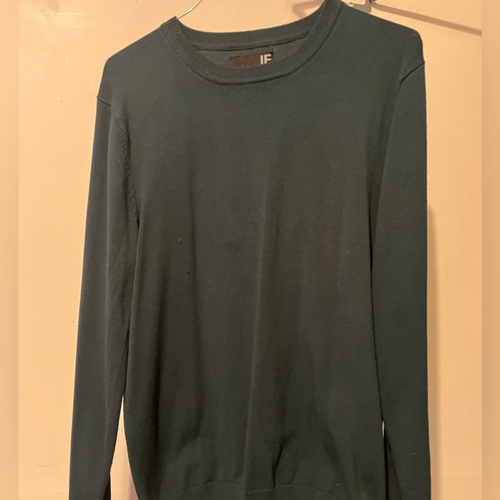 Green J. Ferrar Crewneck Sweater
